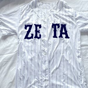 Zeta Tau Alpha baseball jersey